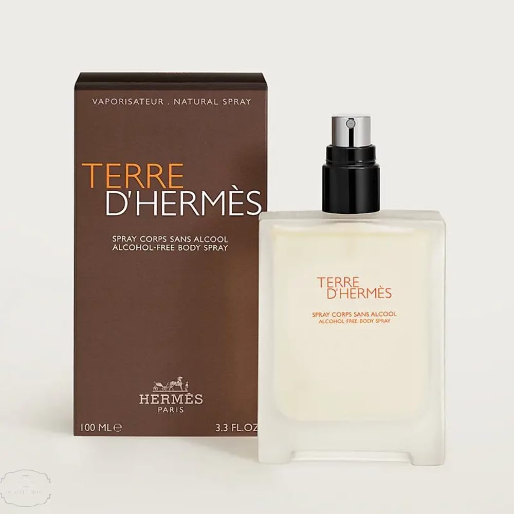 Amazon.com: Terre D'Hermes by Hermes for Men 3.3 oz Alcohol-Free